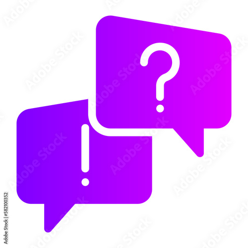 consulting gradient icon