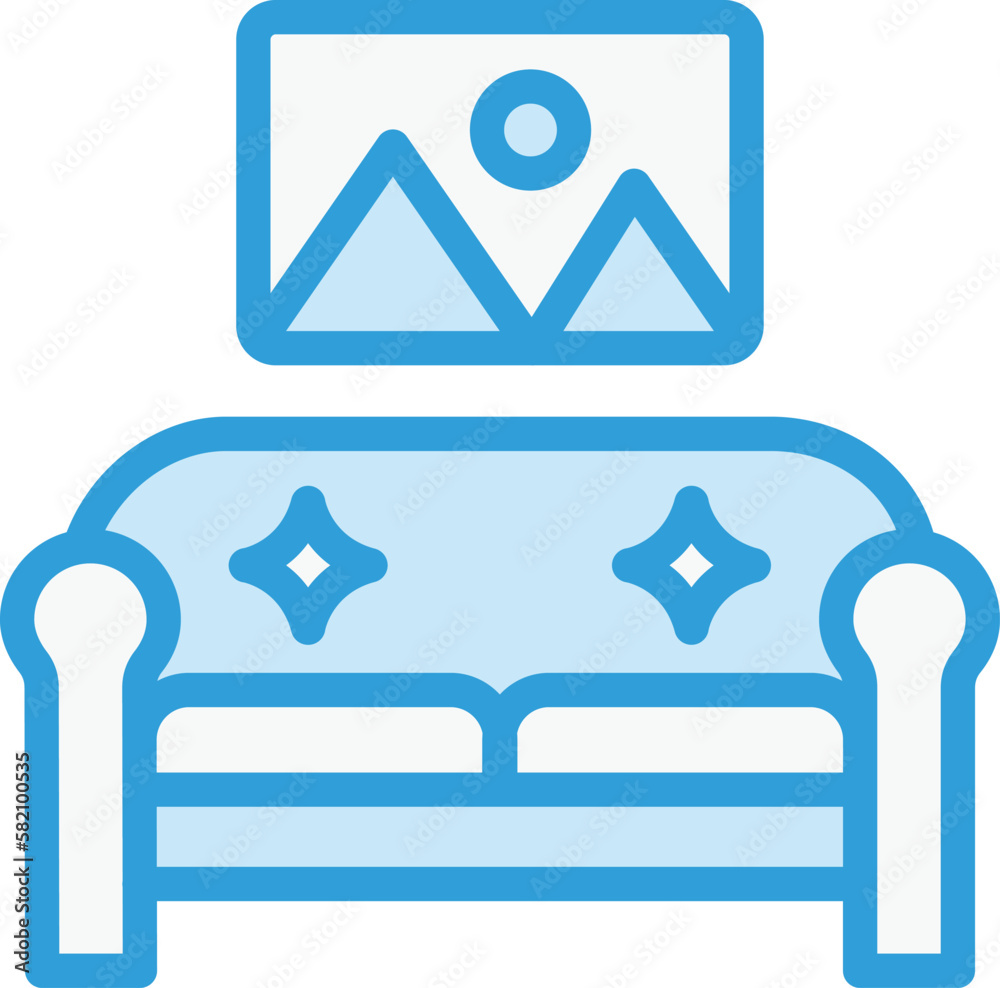 Living room Vector Icon Design Illustration Living room Vector Icon Design Illustration