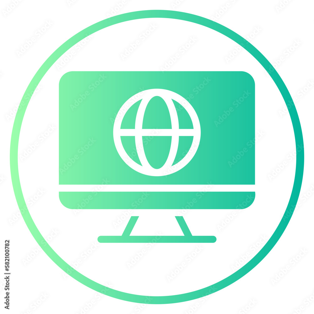 website gradient icon website gradient icon