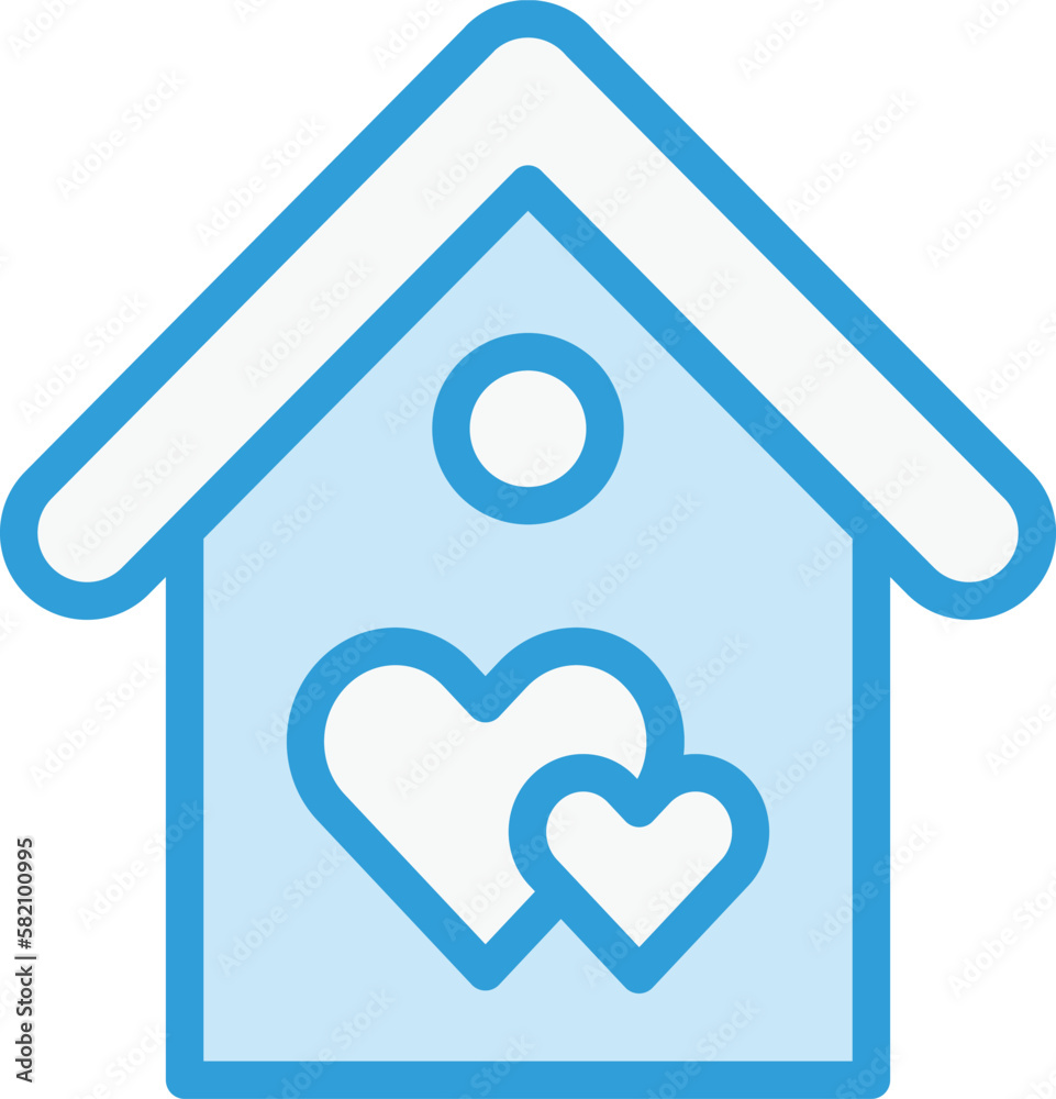 Dream house Vector Icon Design Illustration Dream house Vector Icon Design Illustration