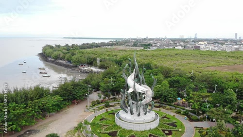 Sura and Baya Monument Aerial 5