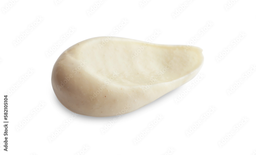 Sample of facial cream isolated on white Sample of facial cream isolated on white
