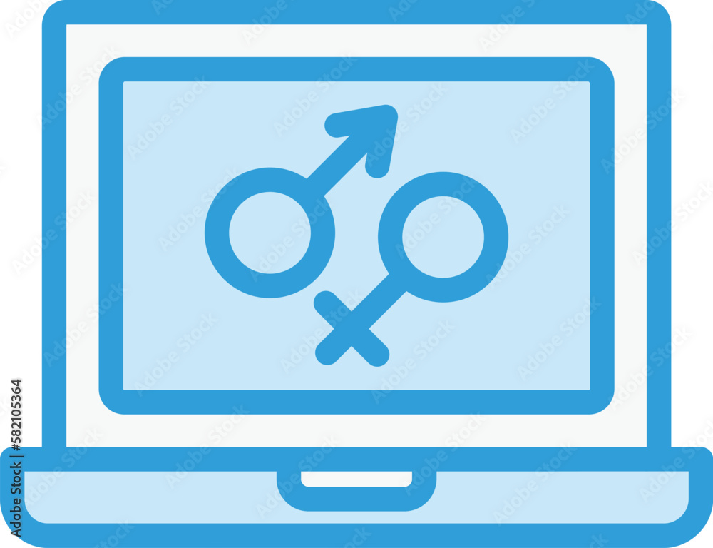 Gender Vector Icon Design Illustration Gender Vector Icon Design Illustration