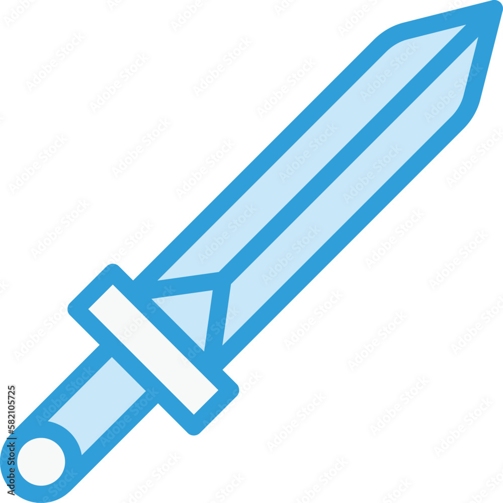 Sword Vector Icon Design Illustration Sword Vector Icon Design Illustration
