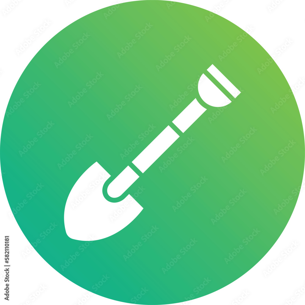 Shovel Vector Icon Design Illustration Shovel Vector Icon Design Illustration