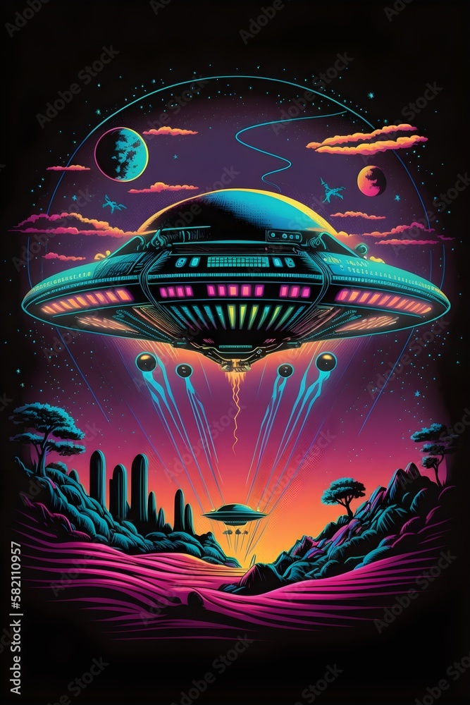 Obraz premium landscape with rainbow