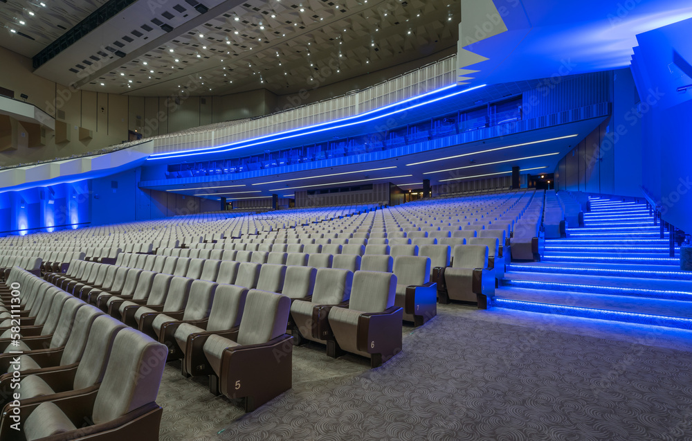 Obraz premium empty seats in a stadium