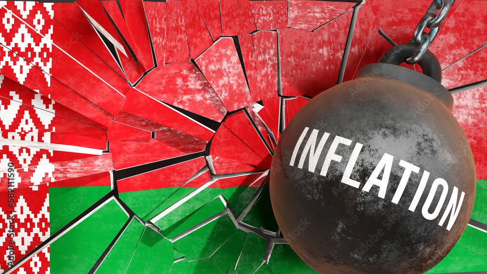Belarus and Inflation that destroys the country and wrecks the economy