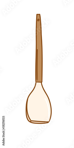 pastel kitchenware_rice ladle_file ai