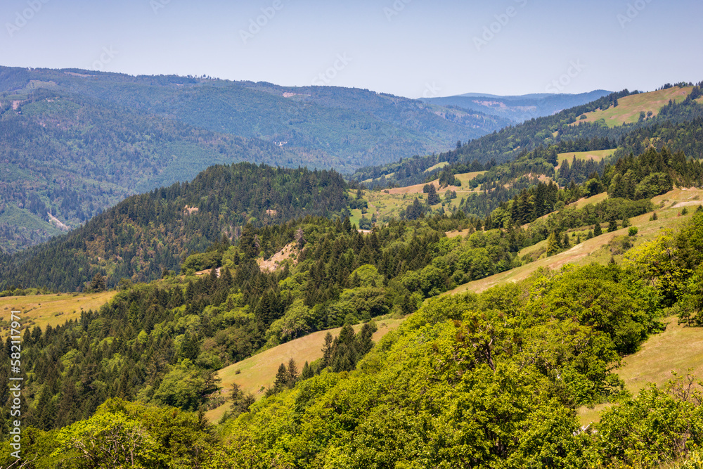 Mountain Overlook at Klamath National Forest