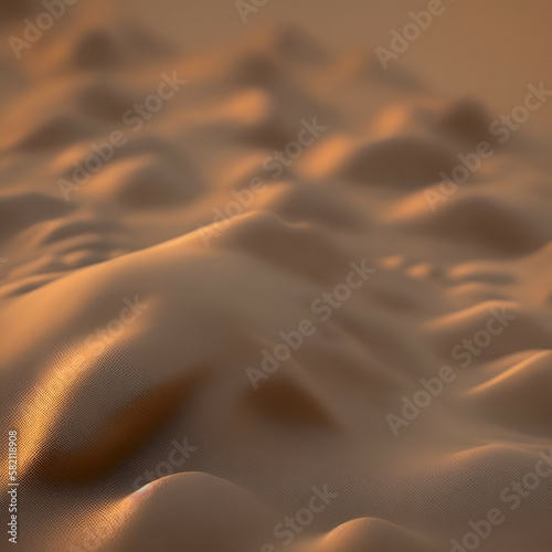 sand dunes in the desert - Sand background - Generative AI © Magic