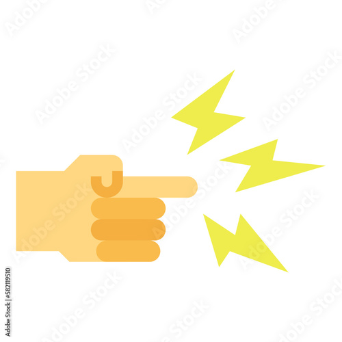 spell flat icon style