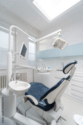 Dentist s chair office. Dental clinic. Stomatology office.
