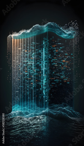 data points rain