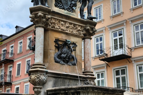 Fountain in Bad Ischl, Austria
