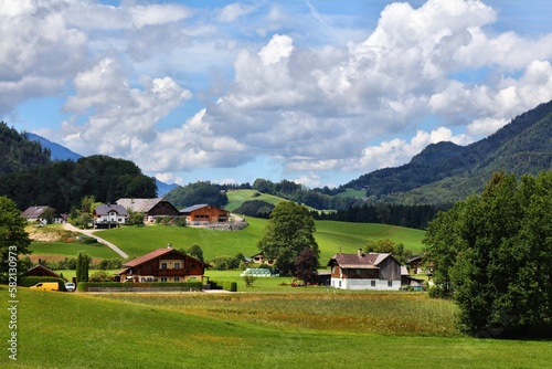 Countryside in Bad Ischl, Austria