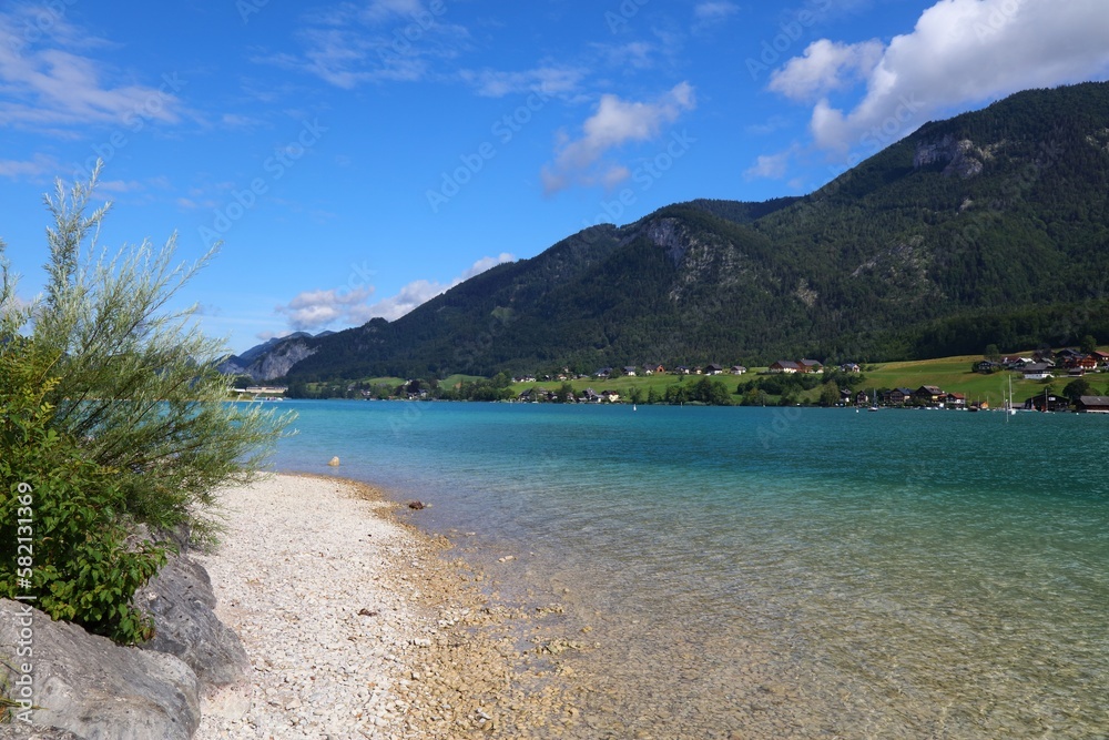 Lake Wolfgang - Wolfgangsee in Austria