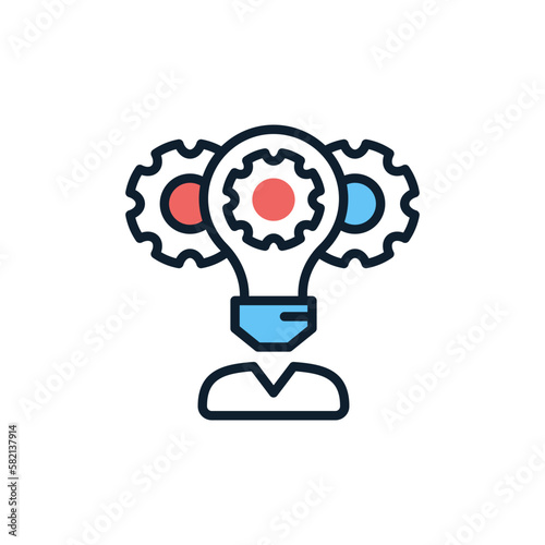 Master Your Skill icon in vector. illustration