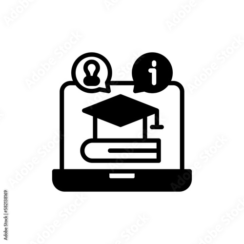 Education Forum icon in vector. illustration