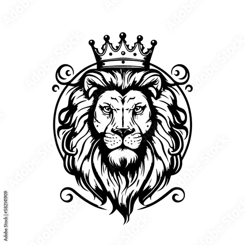 lion vector svg