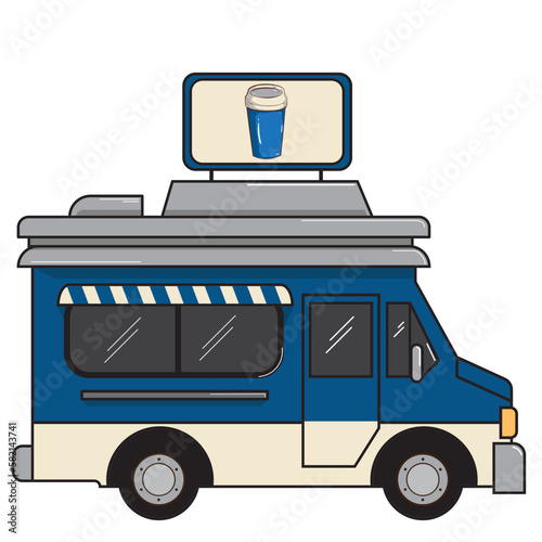 Food Truck Illustration