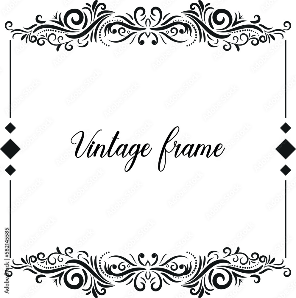 classic vintage frame decorative royal background
