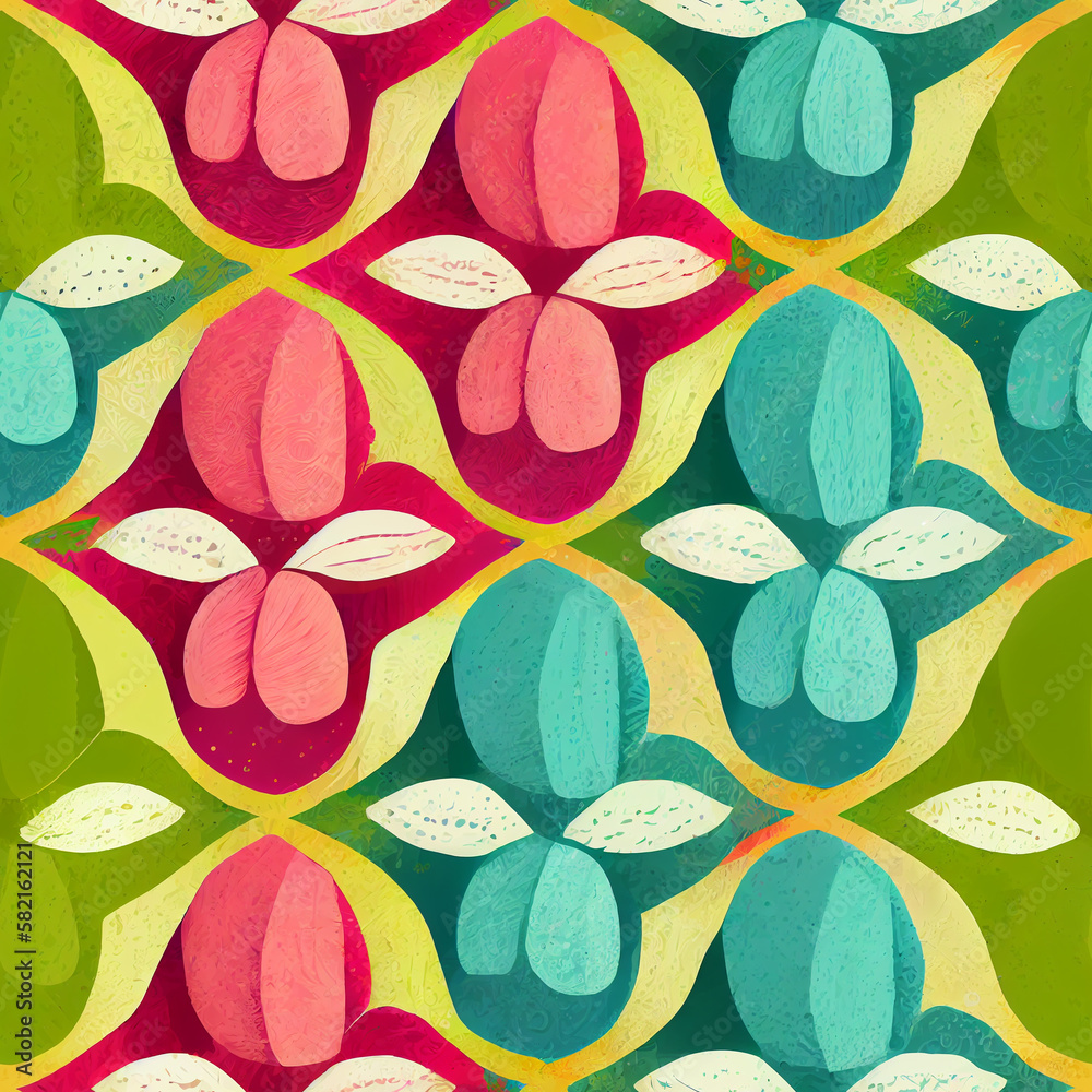seamless pattern with leaves seamless pattern with leaves