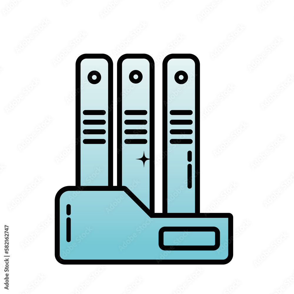 Books icon png image with transparent background Stock Illustration ...