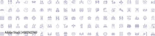 Digital assistants line icons signs set. Design collection of Virtual, Assistants, Digital, Siri, Alexa, Cortana, Bixby, Google outline concept vector illustrations