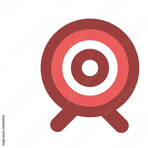 shooting target icon png image with transparent background 