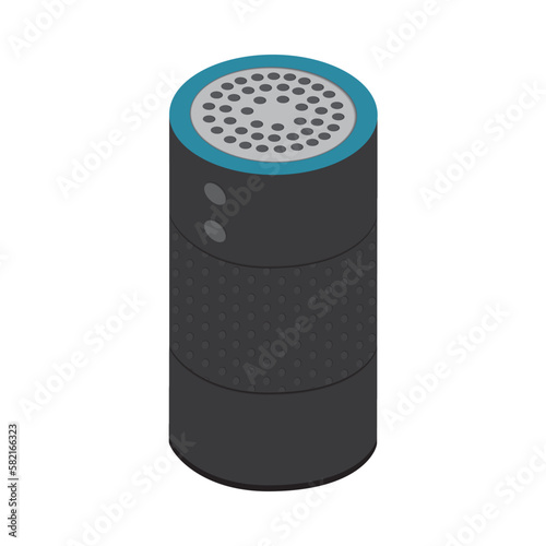Speaker Isometric Icon