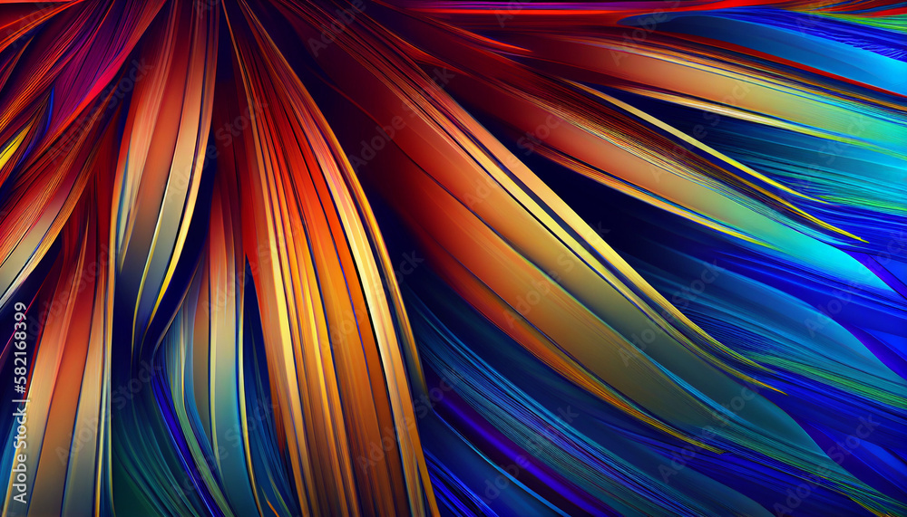 Naklejka premium Abstract curves background wallpaper