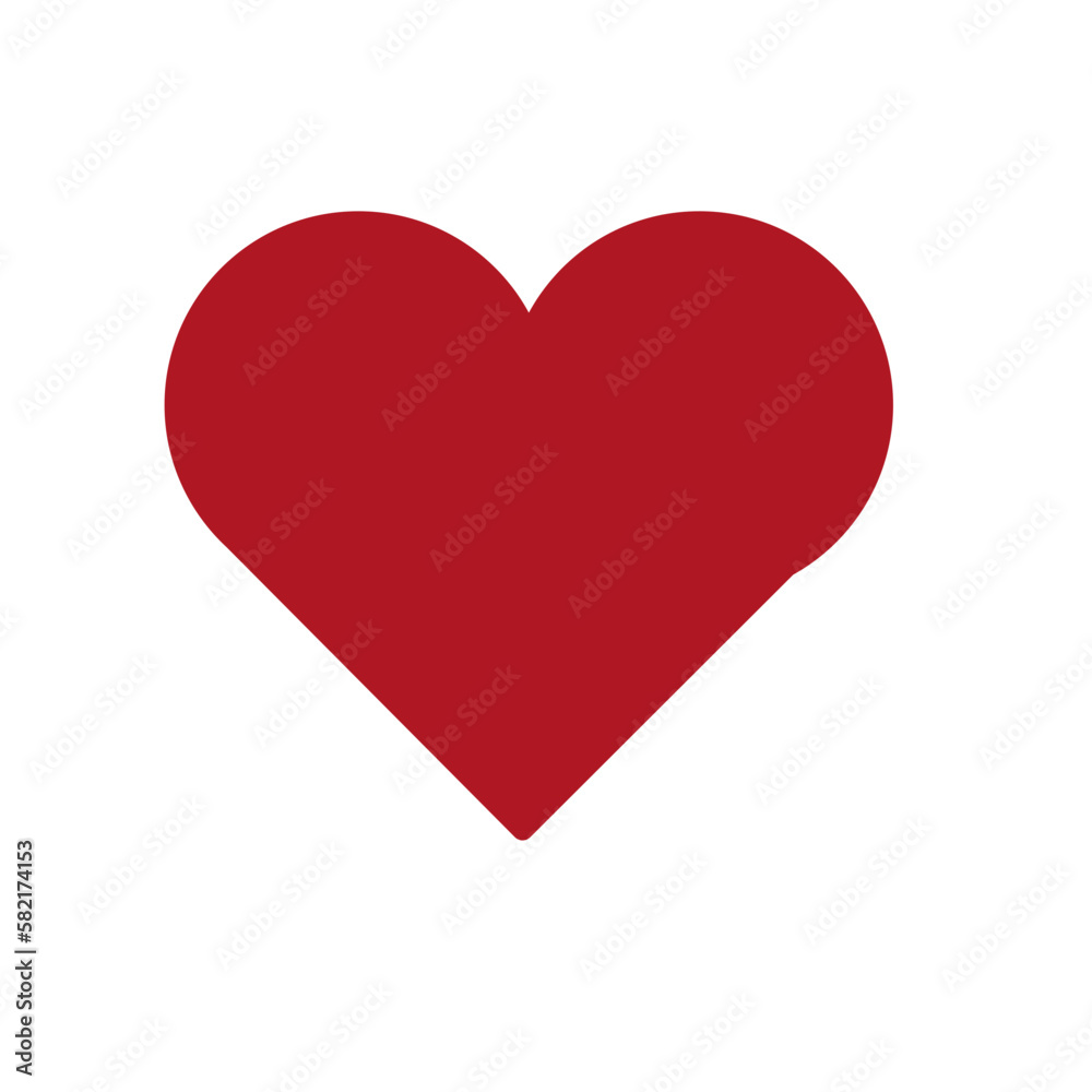 Heart Doodle vector