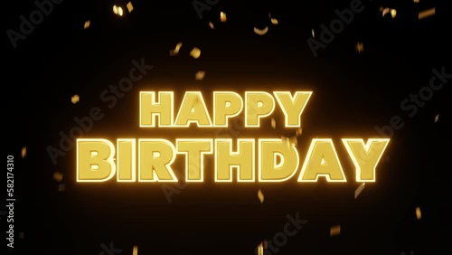 Happy Birthday Animation
