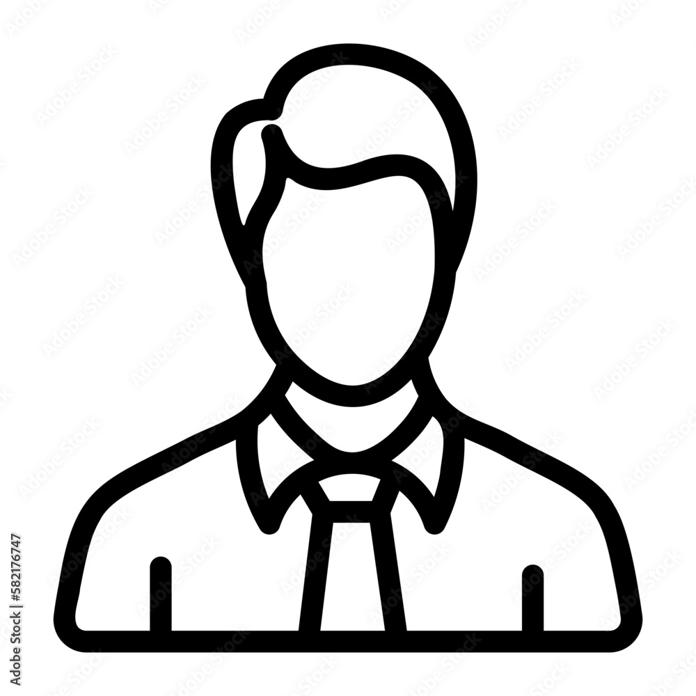 Obraz premium man icon
