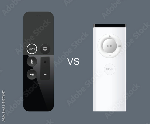 Comparison of two remote controls