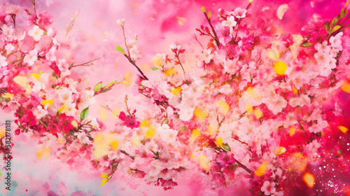 pink blossom in spring © Milano Photo Events