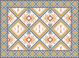 Modern oriental rugs, Scandinavian Persian rug modern African Ethnic Aztec style design for print fabric Carpets, towels, handkerchiefs, scarves rug,