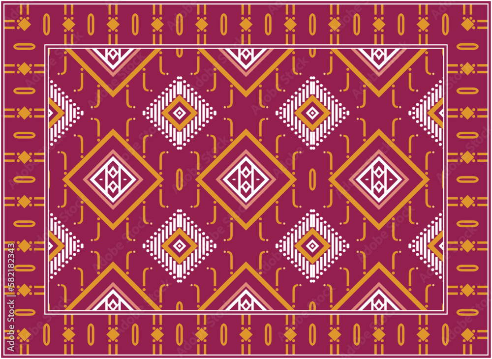Modern Persian carpet texture, Motif Ethnic seamless Pattern modern Persian rug, African Ethnic Aztec style design for print fabric Carpets, towels, handkerchiefs, scarves rug,
