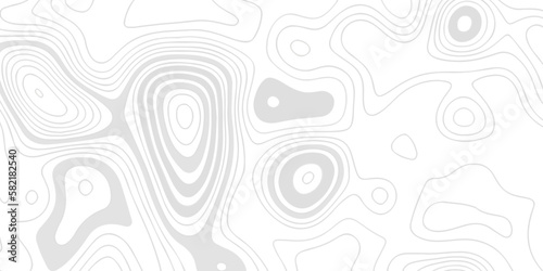 Abstract pattern with lines. Abstract Vector geographic contour map and topographic contours map background. Abstract white pattern topography vector background. Topographic line map background.