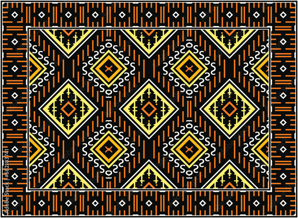 Persian rug modern living room, Motif Ethnic seamless Pattern Scandinavian Persian rug modern African Ethnic Aztec style design for print fabric Carpets, towels, handkerchiefs, scarves rug,