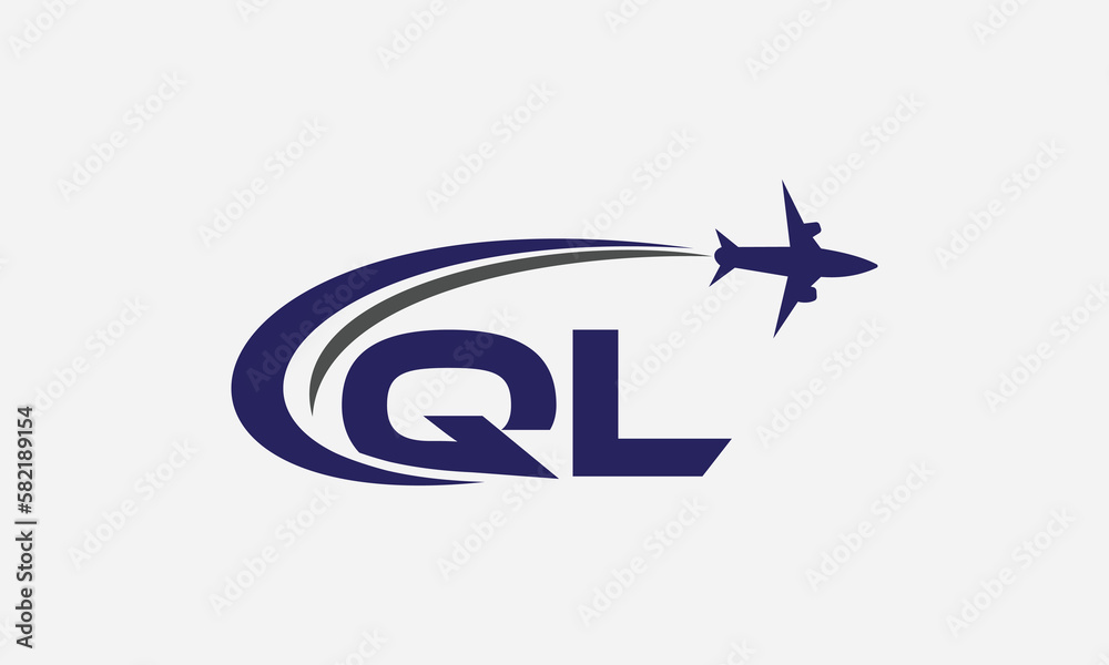 Tour and travel logo design, Airline agency symbol and aviation company monogram vector Tour and travel logo design, Airline agency symbol and aviation company monogram vector