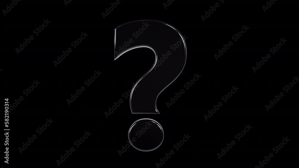 Blast White Question Mark Isolated on alpha background Blast White Question Mark Isolated on alpha background