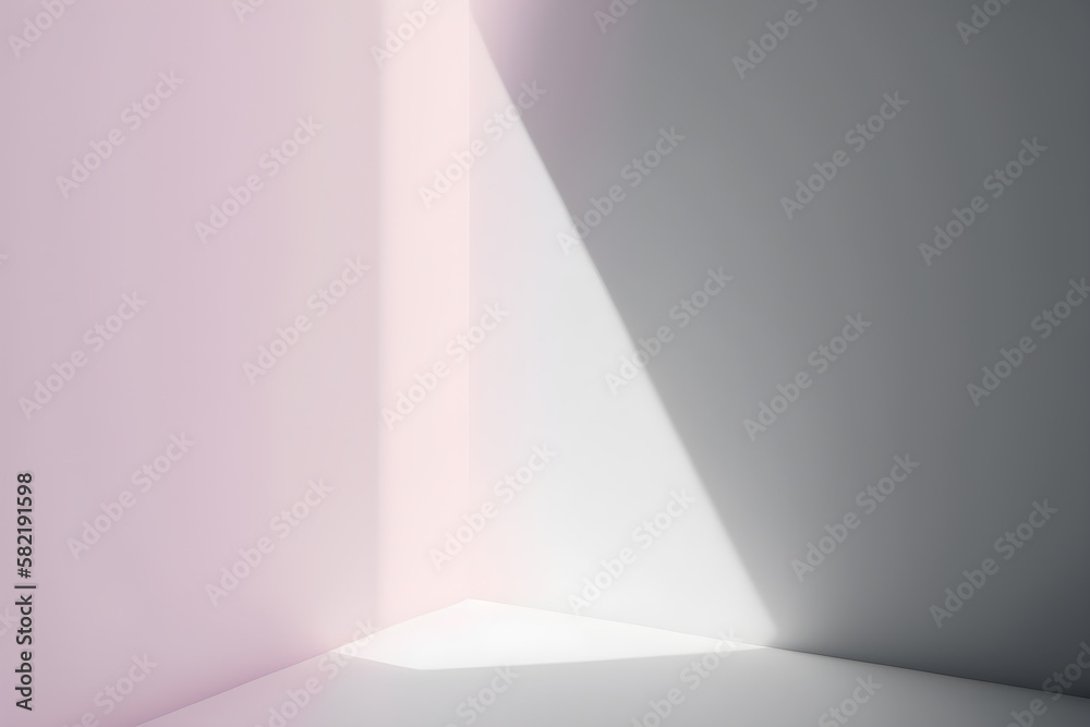 A clean and sophisticated flat wall background with a gradient effect and delicate shadows - AI technology A clean and sophisticated flat wall background with a gradient effect and delicate shadows - AI technology