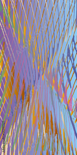 Spotted colored background with stripes. Vector illustration