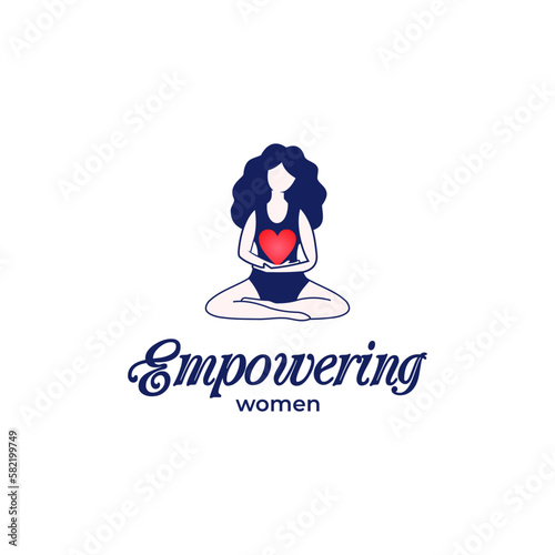 Empowering Women Vector Simple