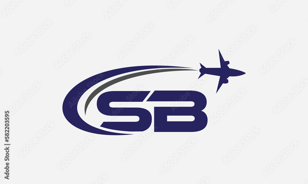Tour and travel logo design, Airline agency symbol and aviation company monogram vector Tour and travel logo design, Airline agency symbol and aviation company monogram vector
