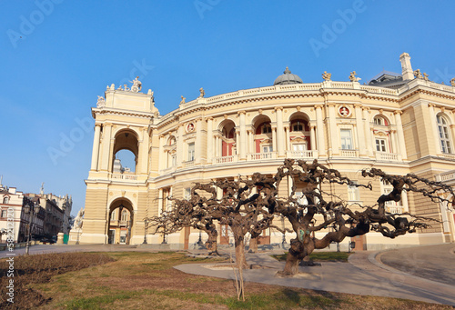 Opera House in Odessa  Ukraine