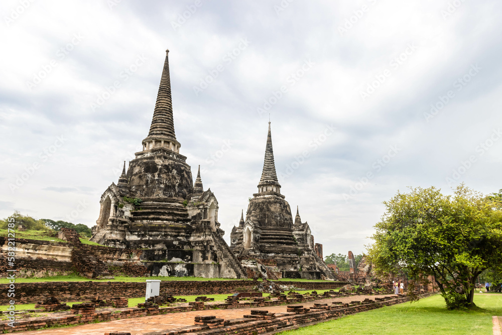 Wat Phra Si Sanphet at Ayutthaya Historical Park