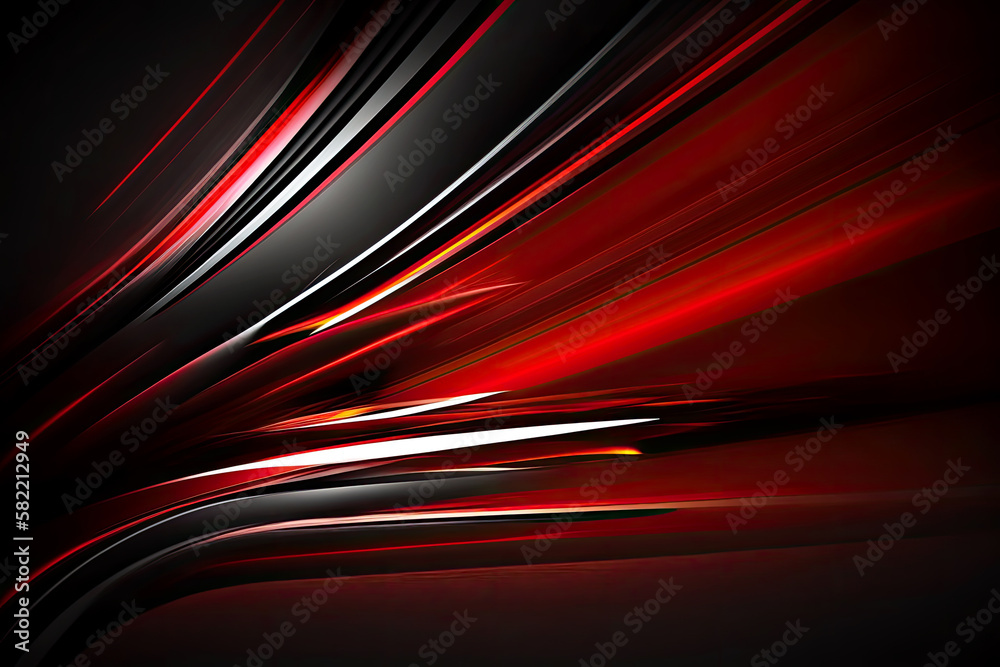 Fototapeta premium red abstract wallpaper, Generative AI